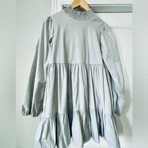 Zara high collar dress size small